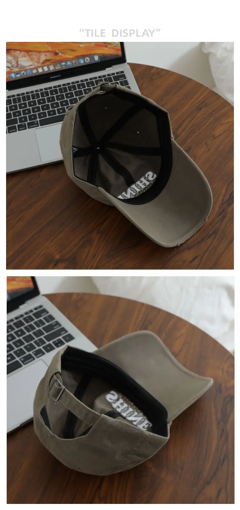 Men Retro Three-Dim Embroidered Sunshade Cap — feature 10