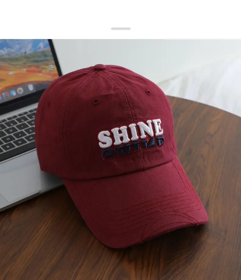 Men Retro Three-Dim Embroidered Sunshade Cap — feature 11