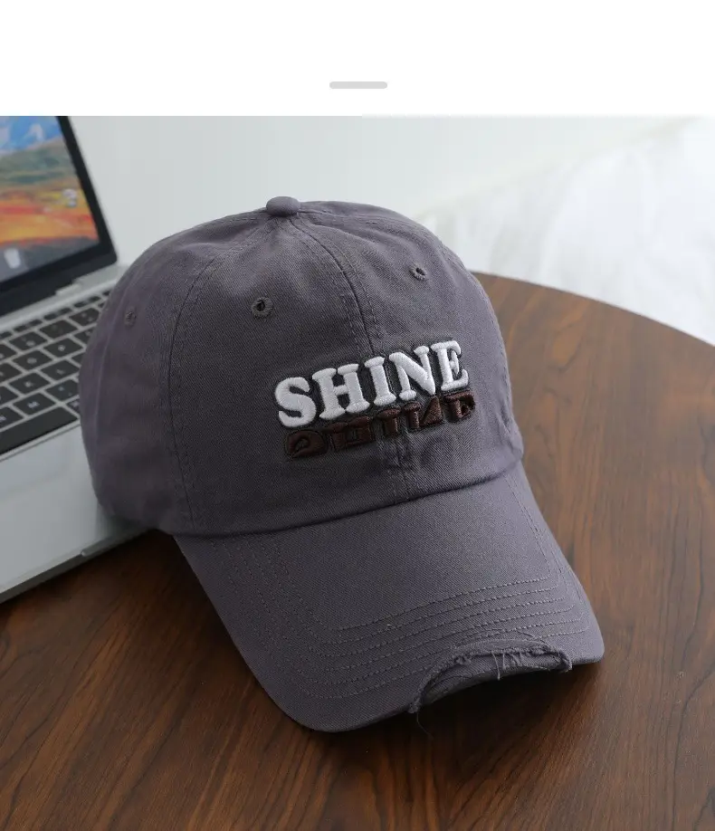 Men Retro Three-Dim Embroidered Sunshade Cap — feature 13