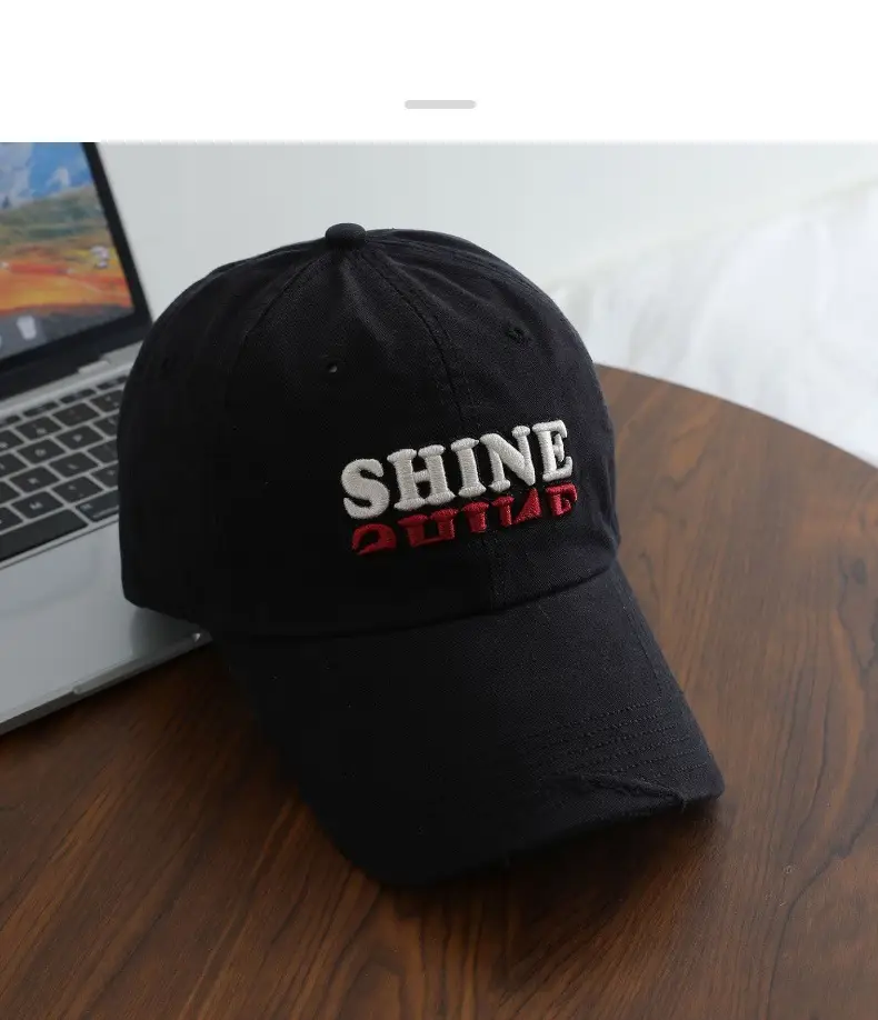 Men Retro Three-Dim Embroidered Sunshade Cap — feature 15