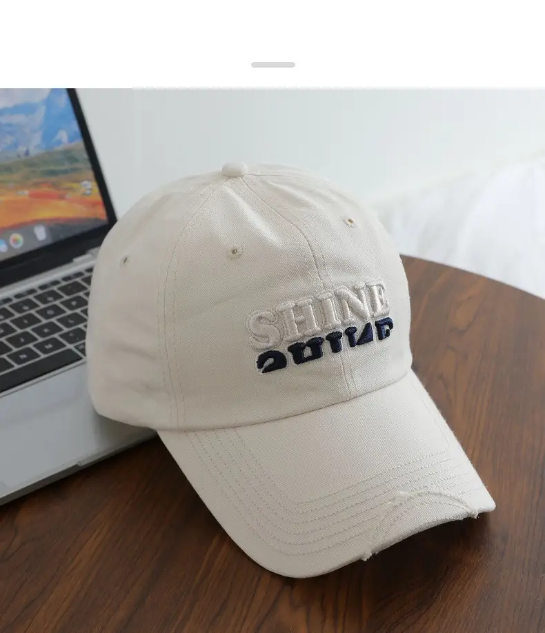Men Retro Three-Dim Embroidered Sunshade Cap — feature 7