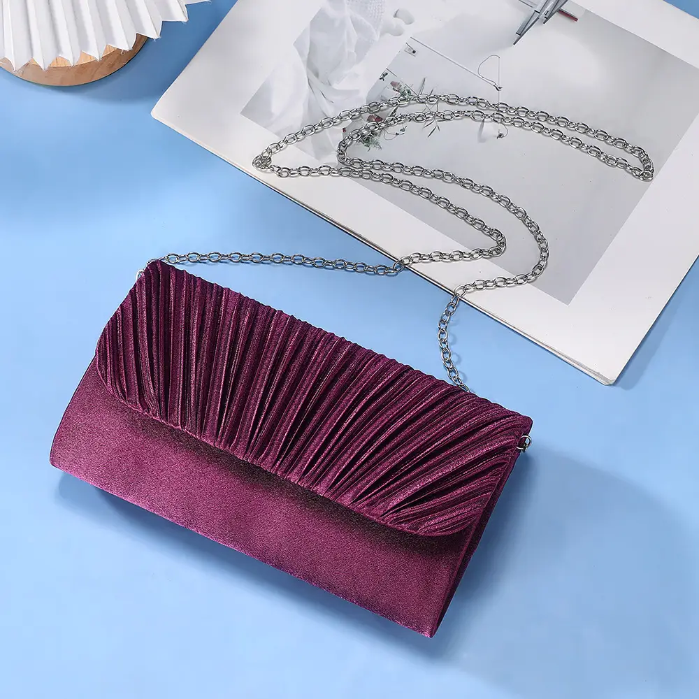 Red Velvet Crossbody Bag for Women — feature 11