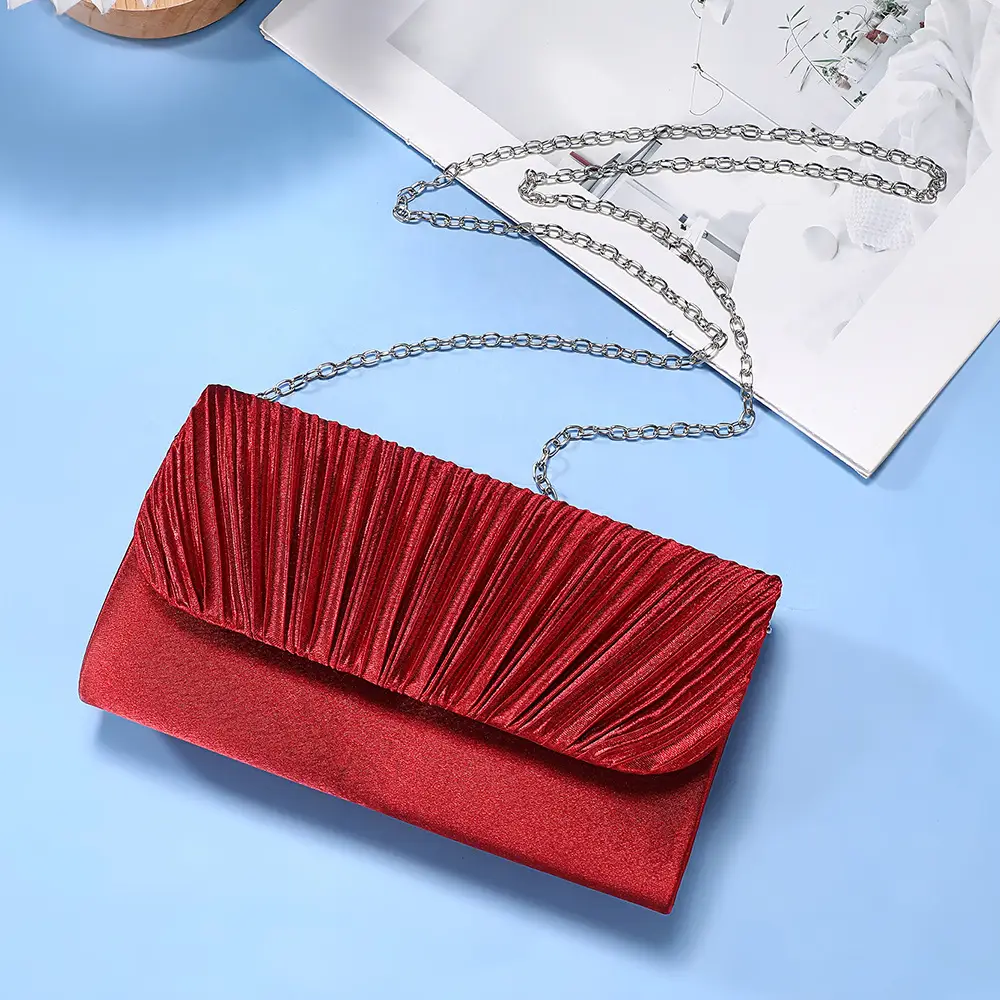 Red Velvet Crossbody Bag for Women — feature 12