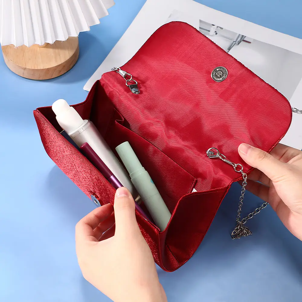Red Velvet Crossbody Bag for Women — feature 19
