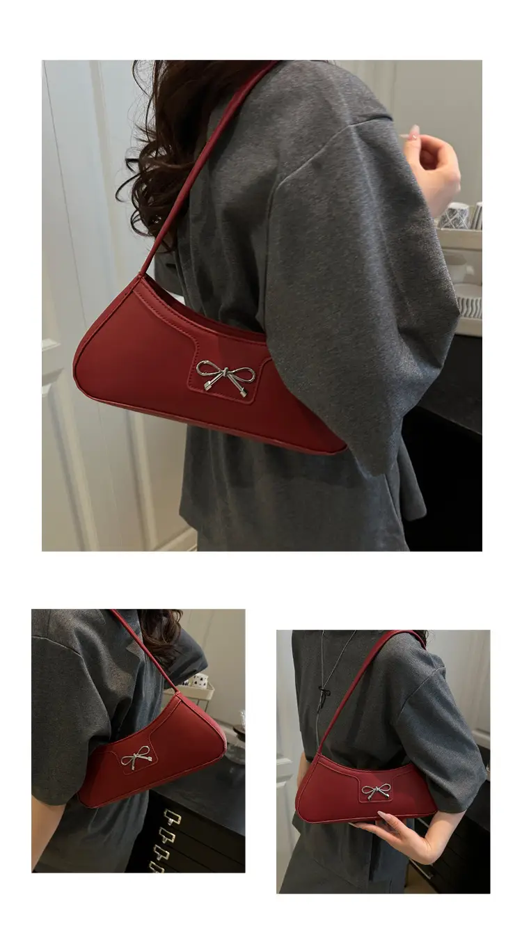 Red Bow Underarm Bag for Women 2025 — feature 27