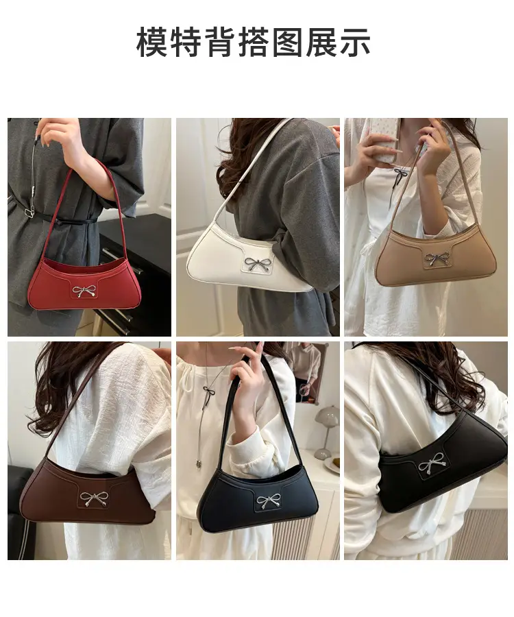 Red Bow Underarm Bag for Women 2025 — feature 6