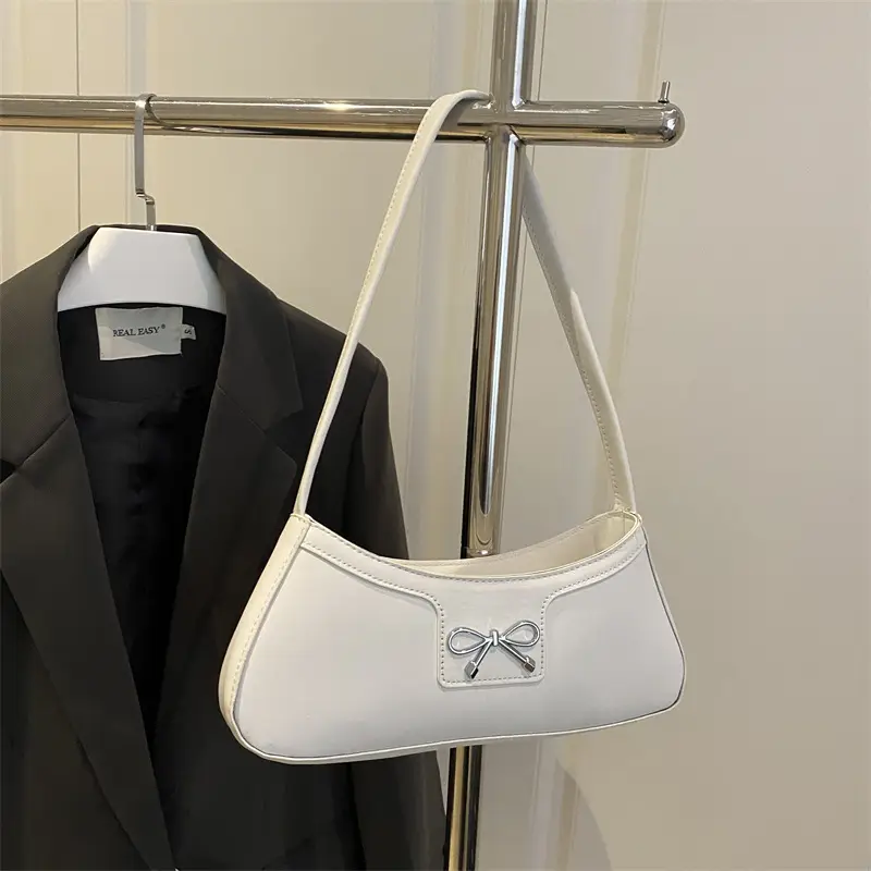 Red Bow Underarm Bag for Women 2025 - Image 2