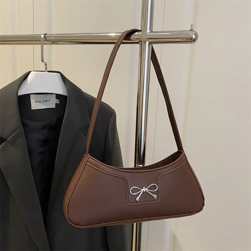 Red Bow Underarm Bag for Women 2025 - Image 4