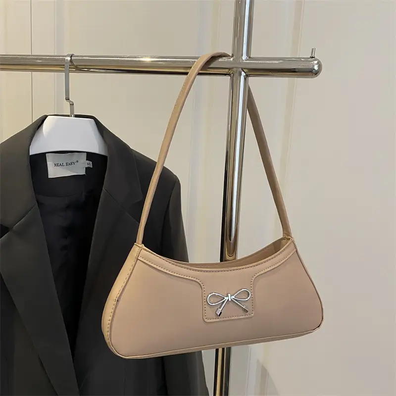 Red Bow Underarm Bag for Women 2025 - Image 5
