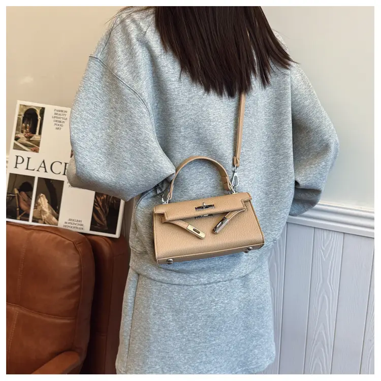 Women Satchel Bag Brown Leather 2025 Spring Summer — feature 17