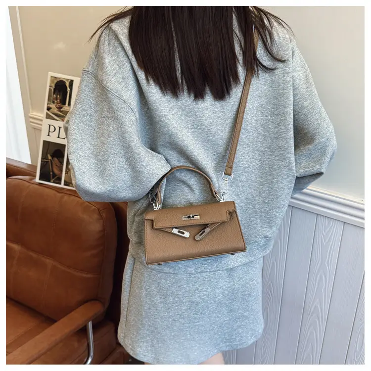 Women Satchel Bag Brown Leather 2025 Spring Summer — feature 19