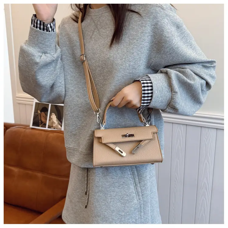 Women Satchel Bag Brown Leather 2025 Spring Summer — feature 21