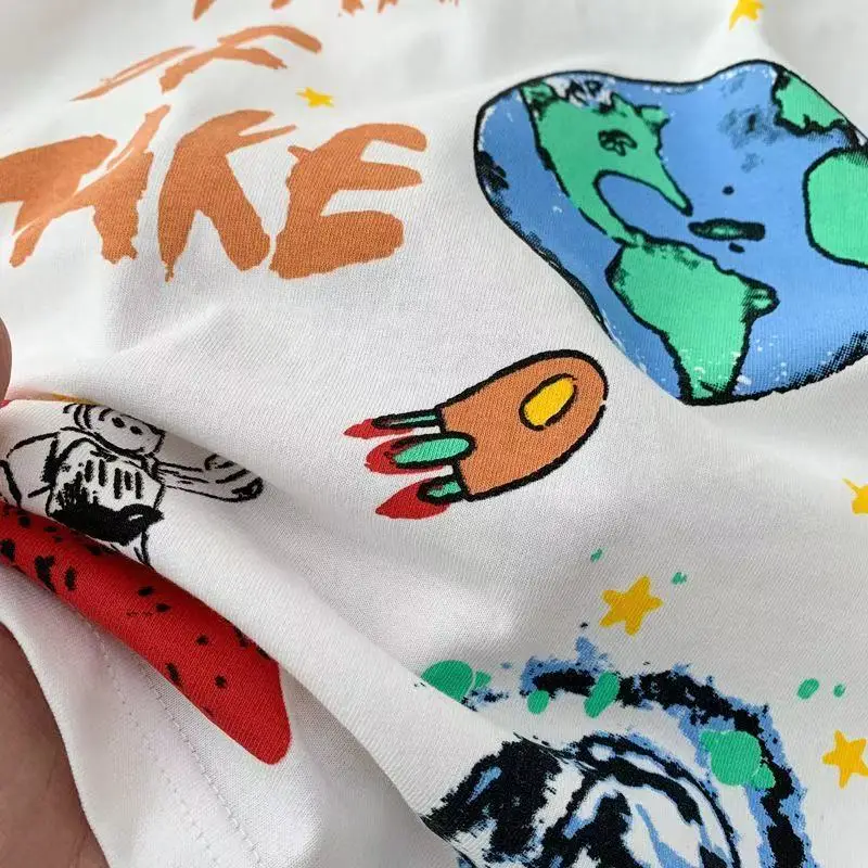 Kids Star of Take T-Shirt 2025 Korean Style Casual — feature 7