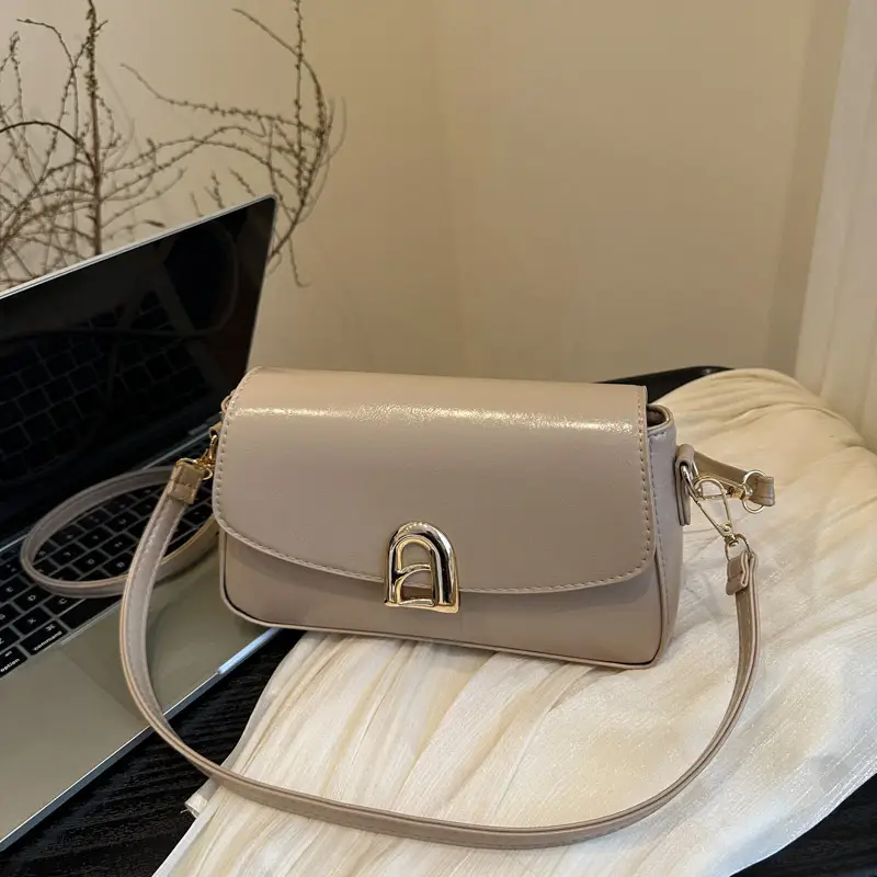 White Korean Style Shoulder Bag for Women 2025 - Image 7
