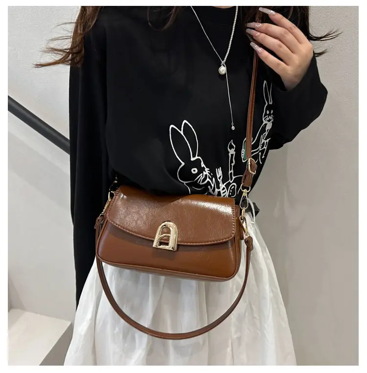 White Korean Style Shoulder Bag for Women 2025 — feature 14