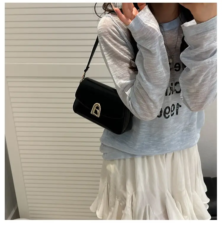 White Korean Style Shoulder Bag for Women 2025 — feature 22