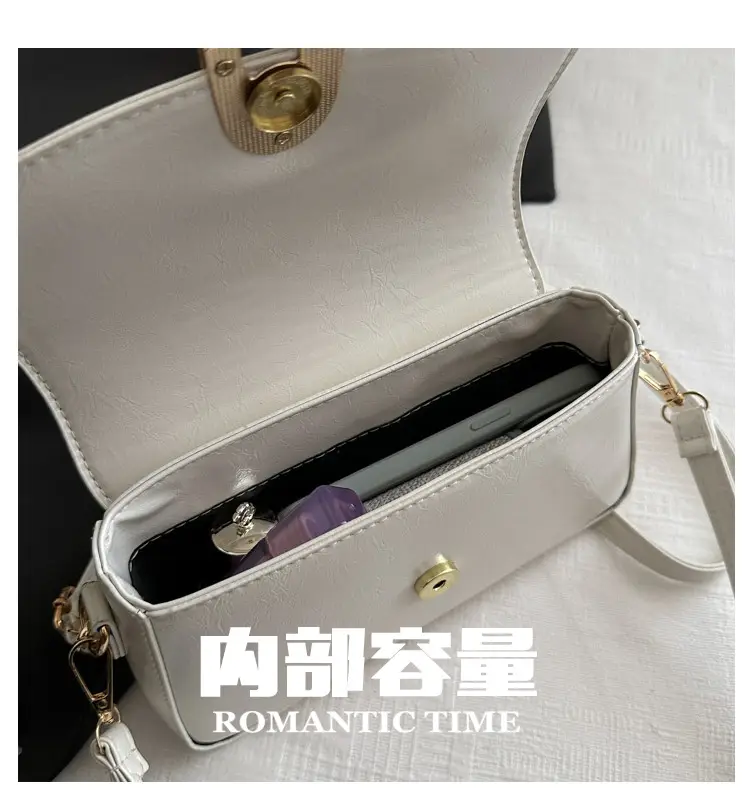 White Korean Style Shoulder Bag for Women 2025 — feature 4