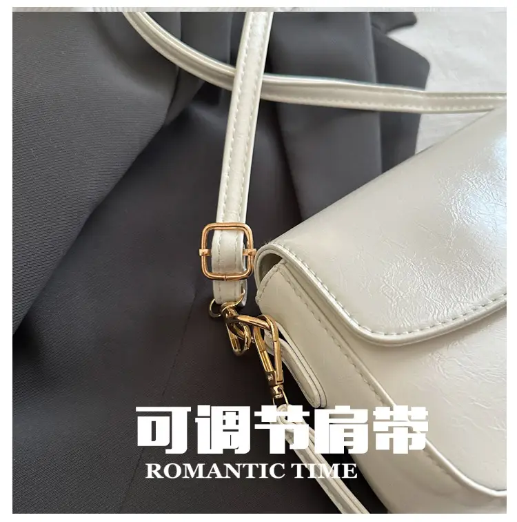 White Korean Style Shoulder Bag for Women 2025 — feature 6