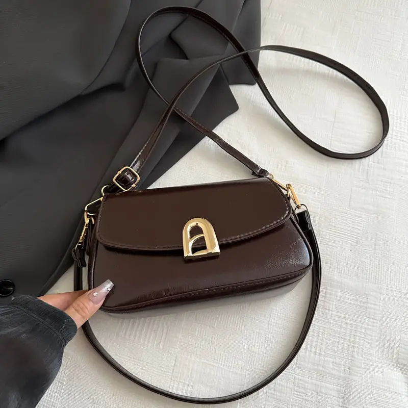 White Korean Style Shoulder Bag for Women 2025 - Image 2