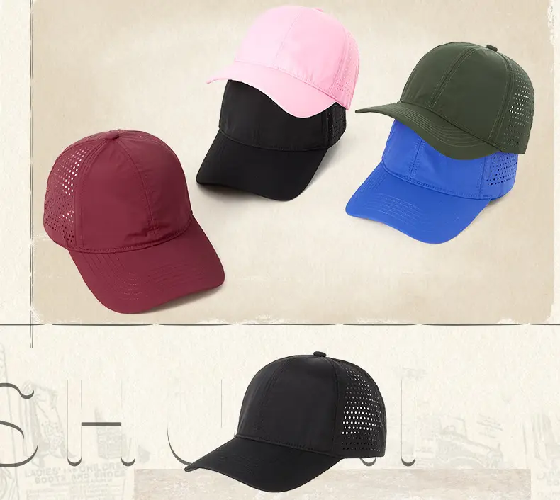 Men Water-Resistant Blue Baseball Cap 25153 — feature 15