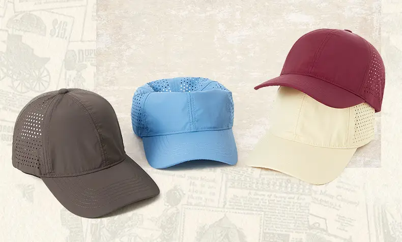 Men Water-Resistant Blue Baseball Cap 25153 — feature 16