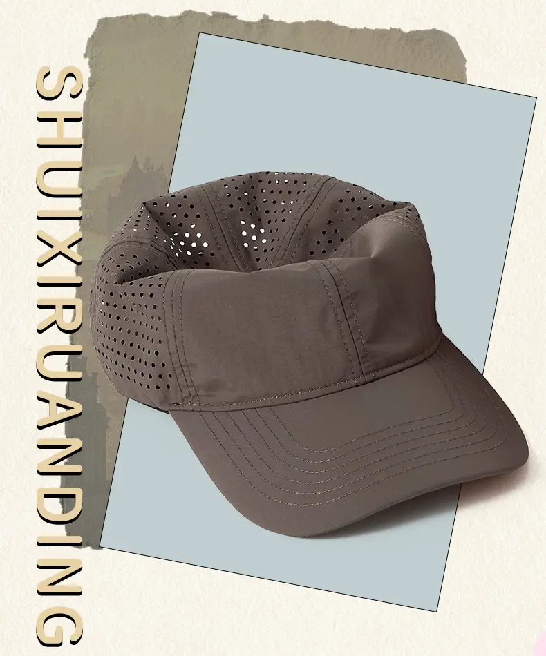 Men Water-Resistant Blue Baseball Cap 25153 — feature 3