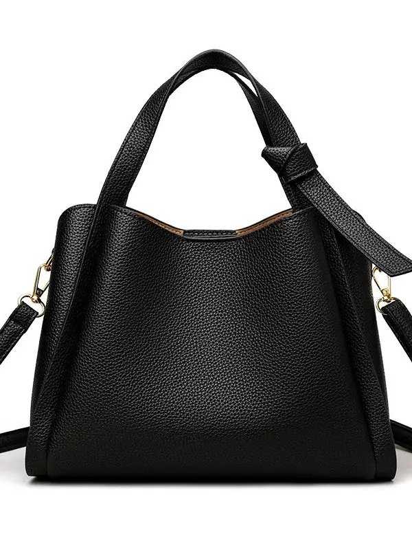 White Soft Leather Handbag for Women - Image 7