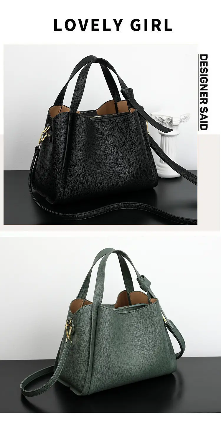 White Soft Leather Handbag for Women — feature 12
