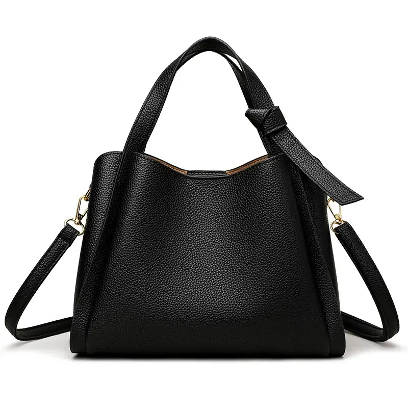 White Soft Leather Handbag for Women - Image 4