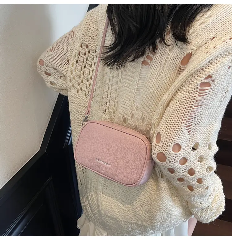 Women's Tan Crossbody Bag with Adjustable Strap — feature 12