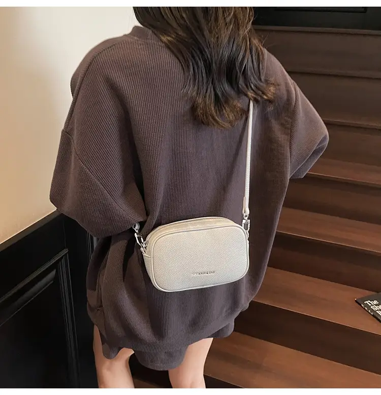 Women's Tan Crossbody Bag with Adjustable Strap — feature 14