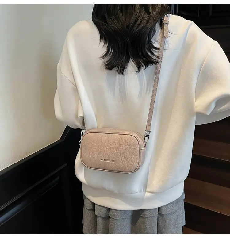 Women's Tan Crossbody Bag with Adjustable Strap — feature 16