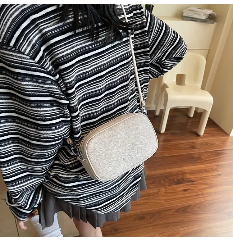 Women's Tan Crossbody Bag with Adjustable Strap — feature 26