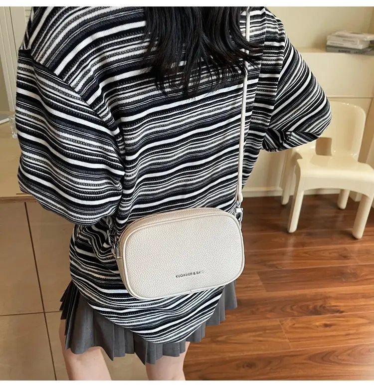 Women's Tan Crossbody Bag with Adjustable Strap — feature 27