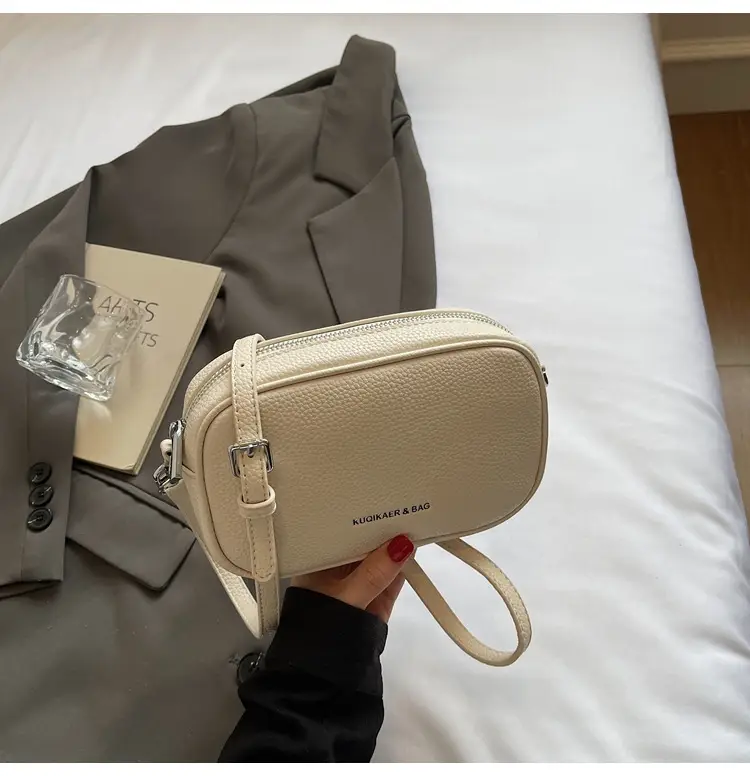 Women's Tan Crossbody Bag with Adjustable Strap — feature 29