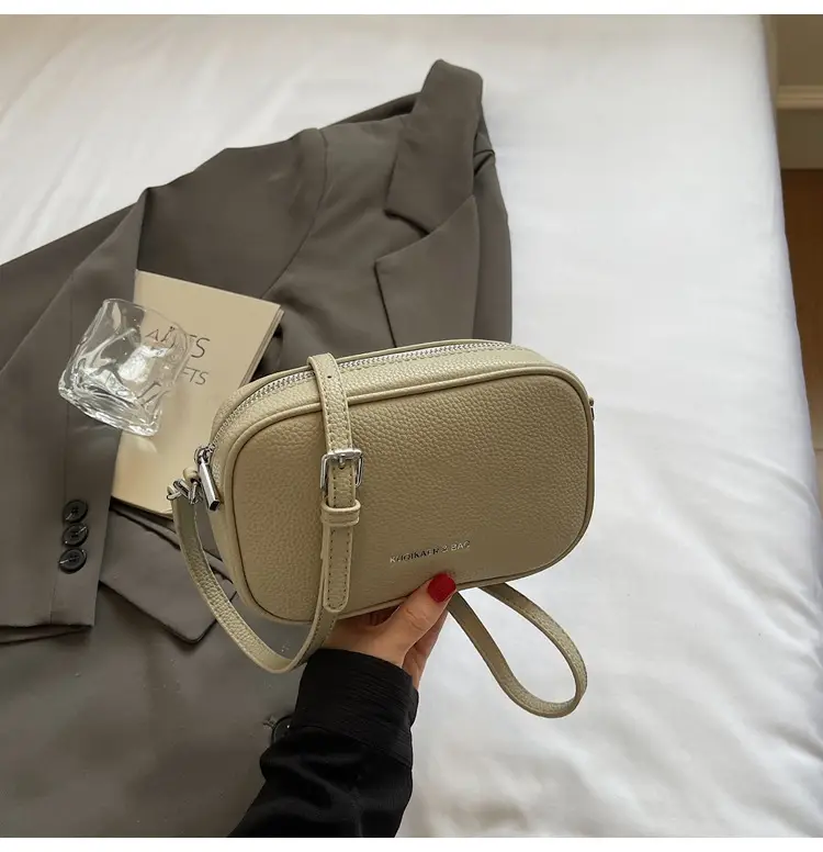 Women's Tan Crossbody Bag with Adjustable Strap — feature 30
