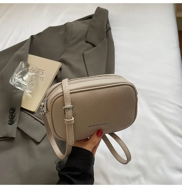 Women's Tan Crossbody Bag with Adjustable Strap — feature 32