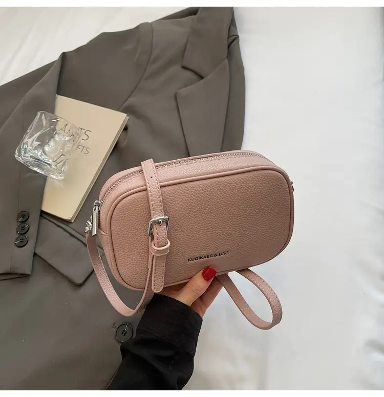Women's Tan Crossbody Bag with Adjustable Strap — feature 34