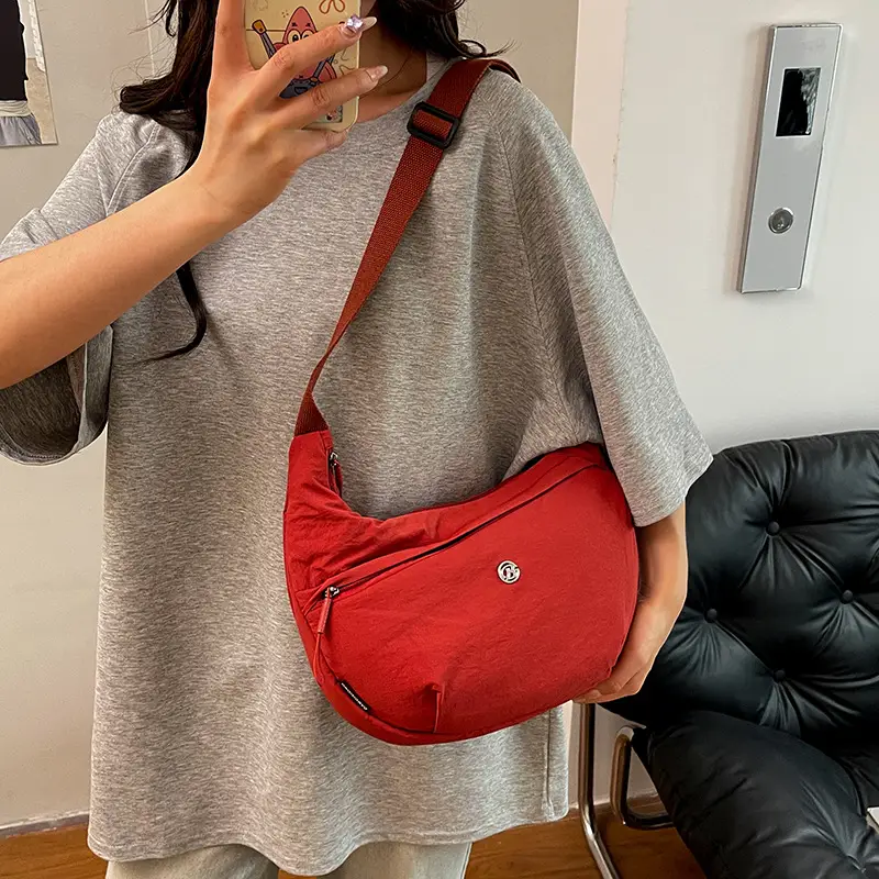 Yellow Multi-Layer Crossbody Bag for Women - Image 9