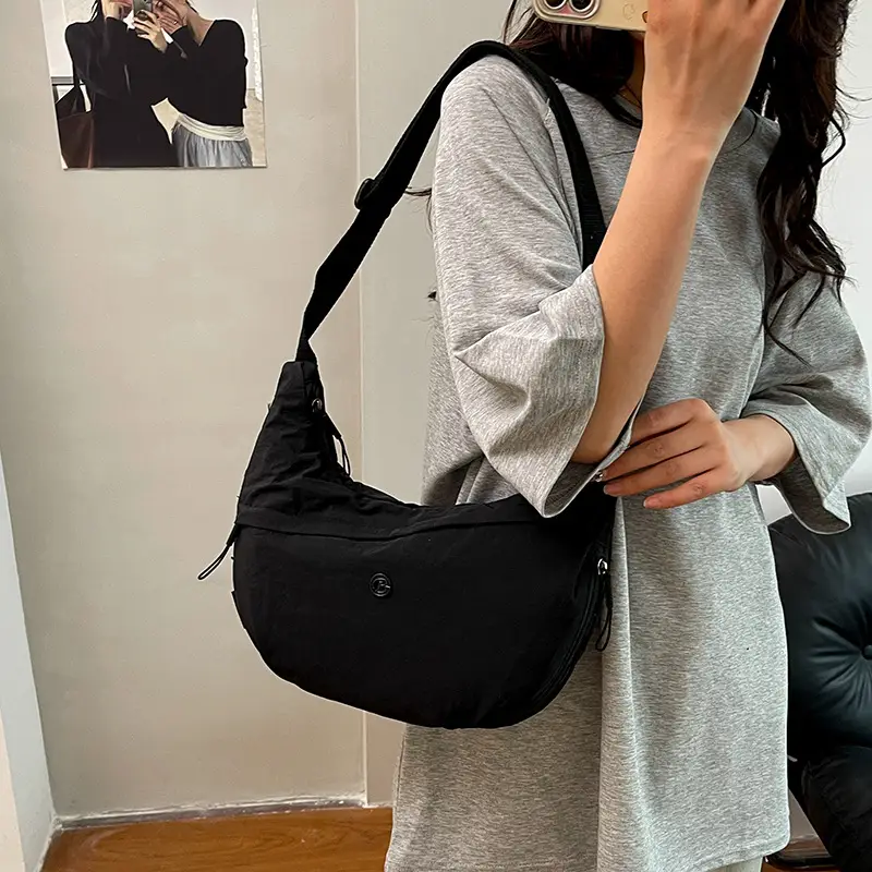Yellow Multi-Layer Crossbody Bag for Women - Image 10