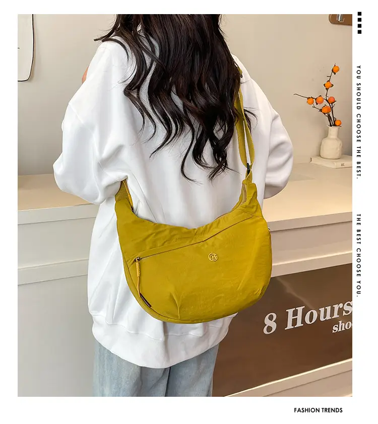 Yellow Multi-Layer Crossbody Bag for Women — feature 1