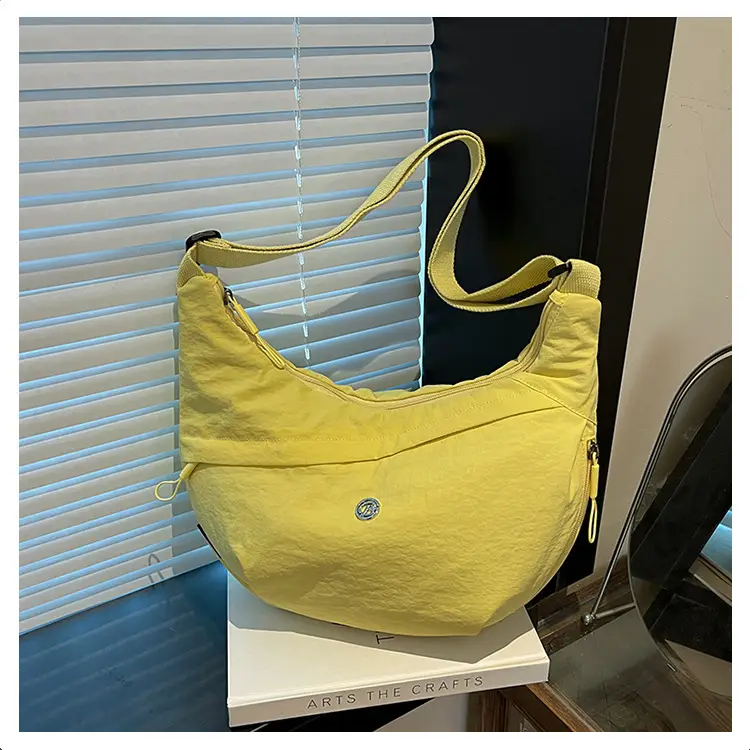 Yellow Multi-Layer Crossbody Bag for Women — feature 23