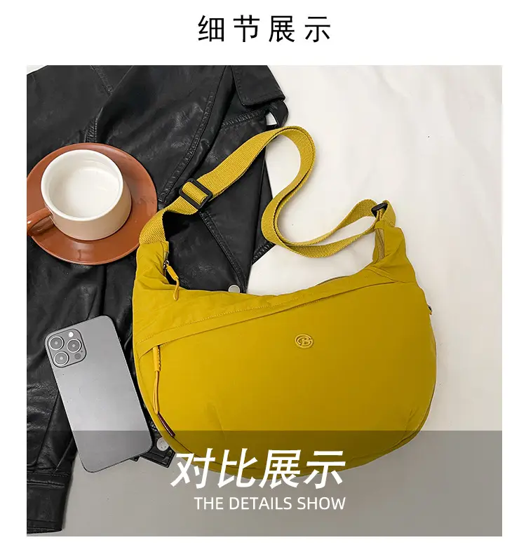 Yellow Multi-Layer Crossbody Bag for Women — feature 5