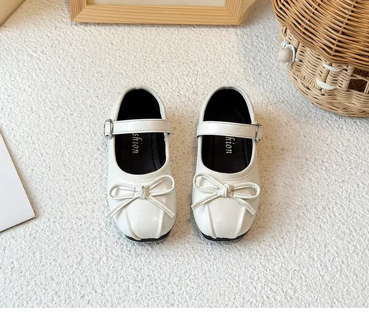 2025 Girls Silver Bow Princess Shoes for Baby Toddler — feature 10