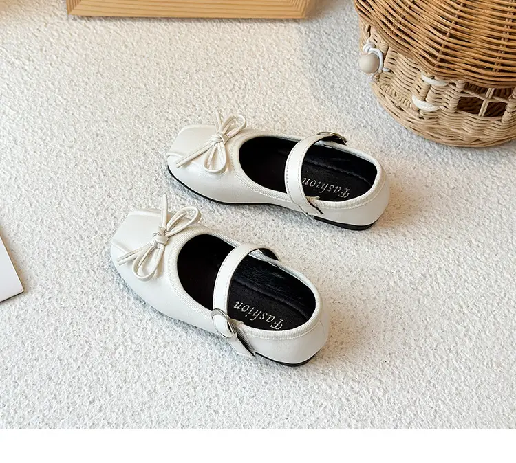 2025 Girls Silver Bow Princess Shoes for Baby Toddler — feature 9