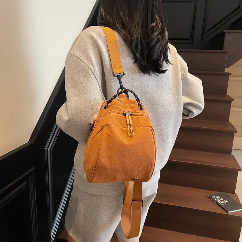 Women's Crossbody Shell Backpack for Commute - Image 6