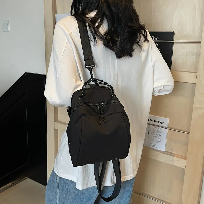Women's Crossbody Shell Backpack for Commute - Image 7