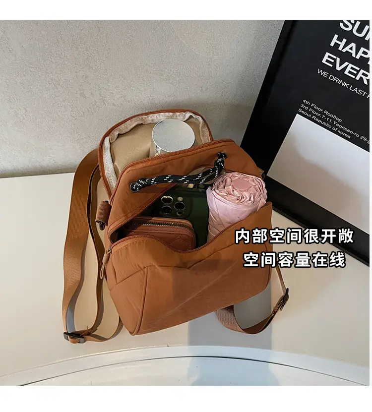 Women's Crossbody Shell Backpack for Commute — feature 9