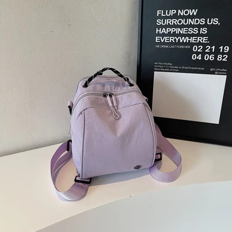 Women's Crossbody Shell Backpack for Commute - Image 3