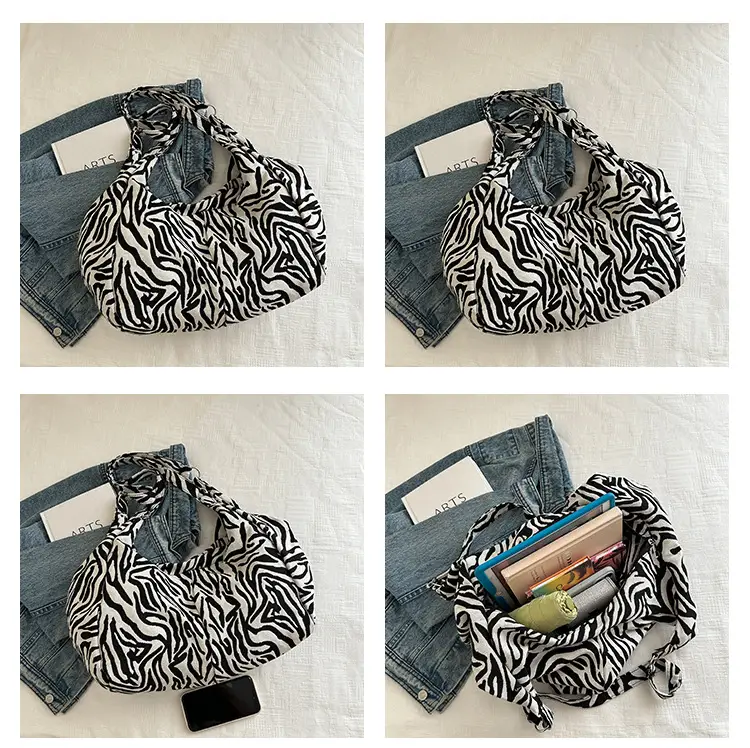 Korean Plaid Tote Bag Large Capacity Commuter Shoulder Bag — feature 16